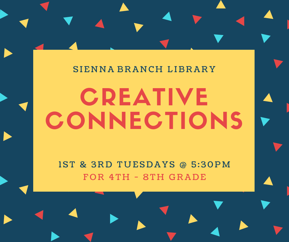 Creative Connections flyer