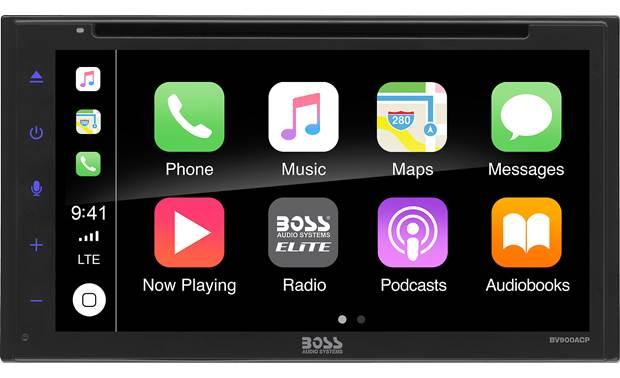 image of a car dashboard app screen