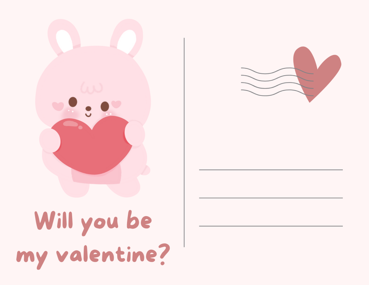 Image of a Valentine's Day postcard