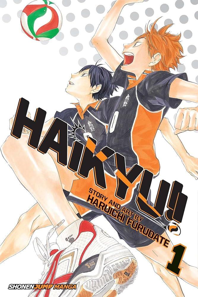 Cover of Haikyu!! Volume 1