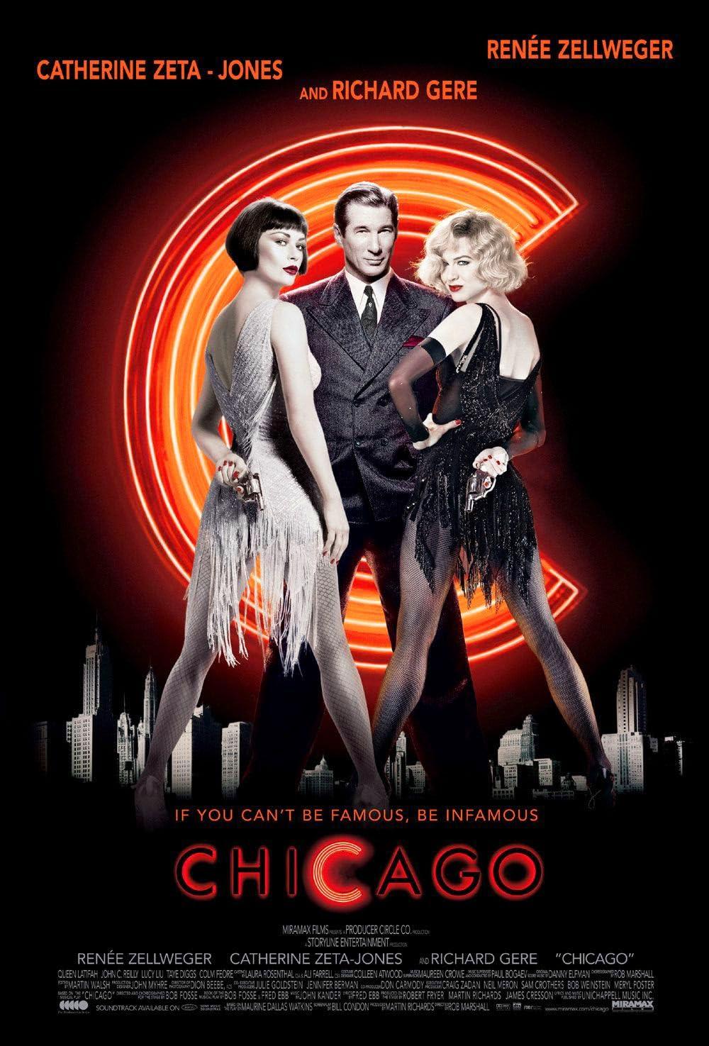 movie poster for Chicago