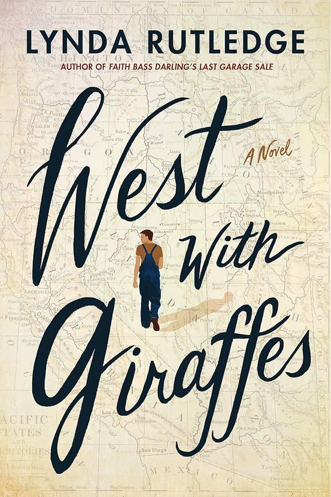 book cover of "West with Giraffes" by Lynda Rutledge