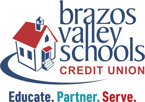 logo for the Brazos Valley Schools Credit Union