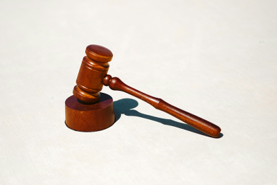 Wooden gavel