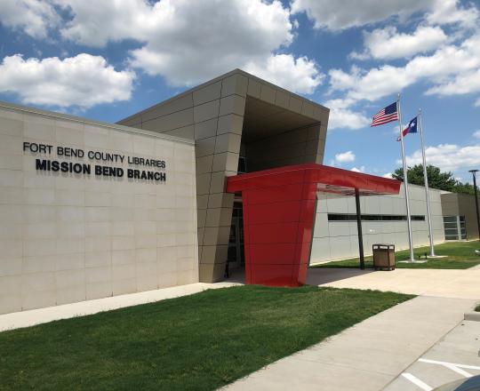 Mission Bend Branch Library Exterior