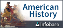 Logo of the American History database from Infobase.
