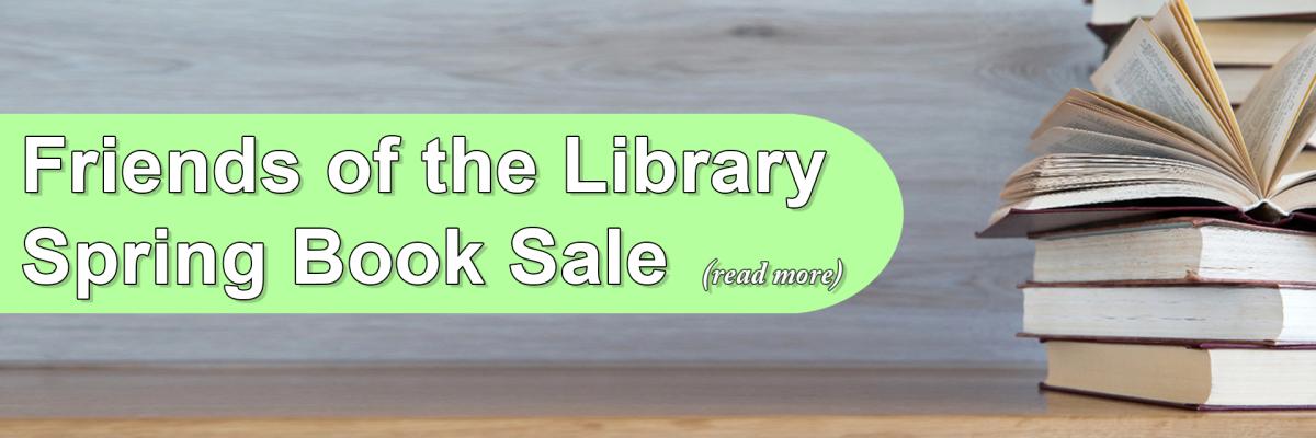 Friends of the Library Spring Book Sale